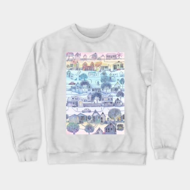 Night and Day Crewneck Sweatshirt by vian